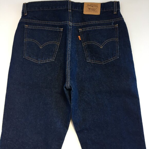 Vintage Levi's 619 Orange Tab Straight Leg Jeans 34X32 - Picture 2 of 12